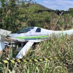 Avião de pequeno porte cai após tentar decolar no Sul de Minas