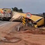 Acidente interdita totalmente a Fernão Dias e congestionamento passa de 15 KM