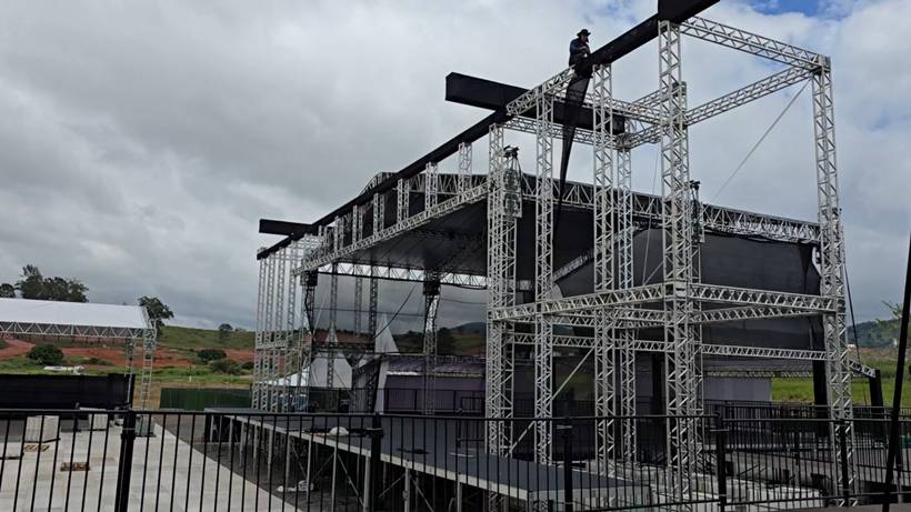 Conheça a estrutura para o show de Henrique e Juliano no Sábado de Aleluia em Pouso Alegre